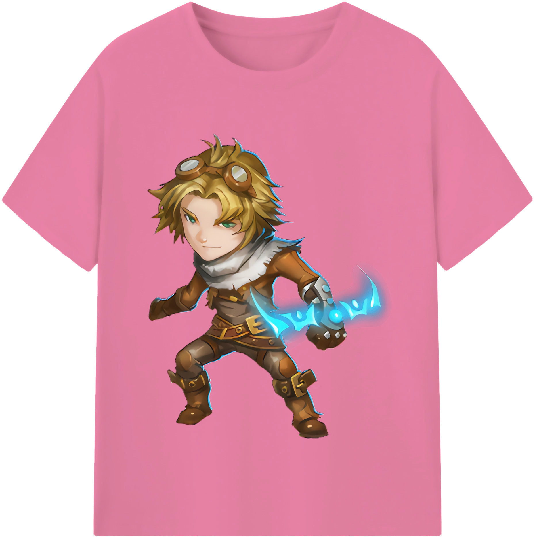 リーグ・オブ・レジェンド League of Legends LOL 綿100％半袖Tシャツ（フロントプリント）